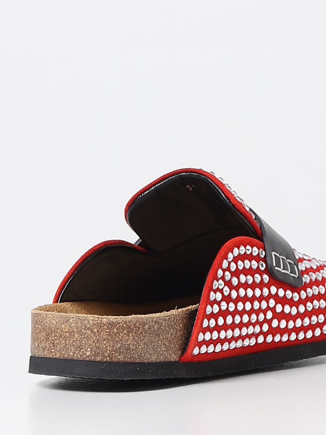 JW ANDERSON: flat shoes for woman - Red | Jw Anderson flat shoes ...