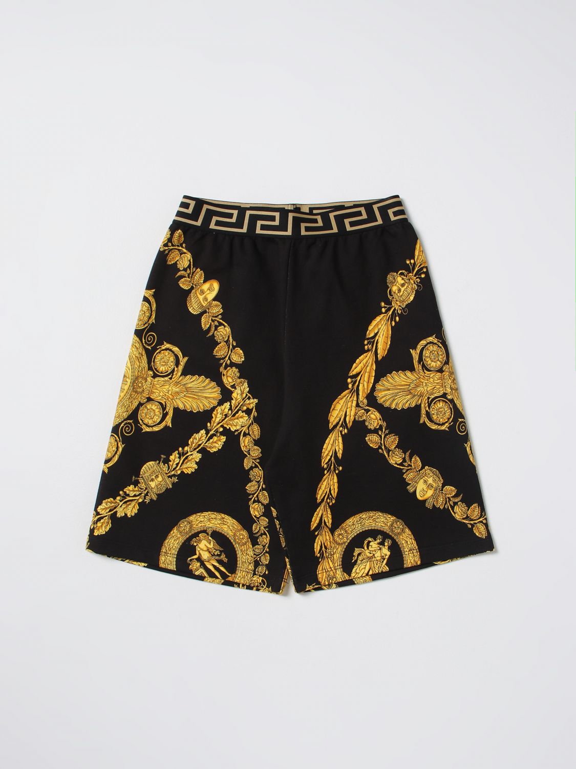 Young Versace Shorts  Kids Color Black