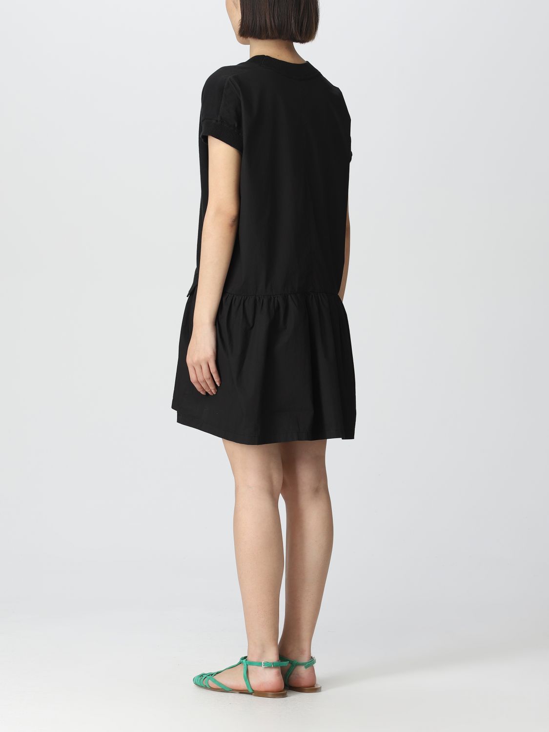 Платье Semicouture: Платье Semicouture для нее черный 2