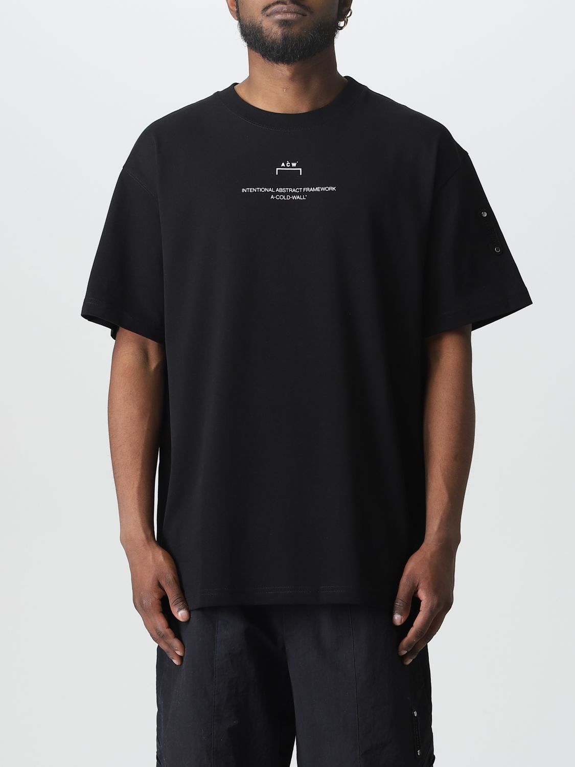 A-cold-wall* Brutalist T-shirt In Black | ModeSens