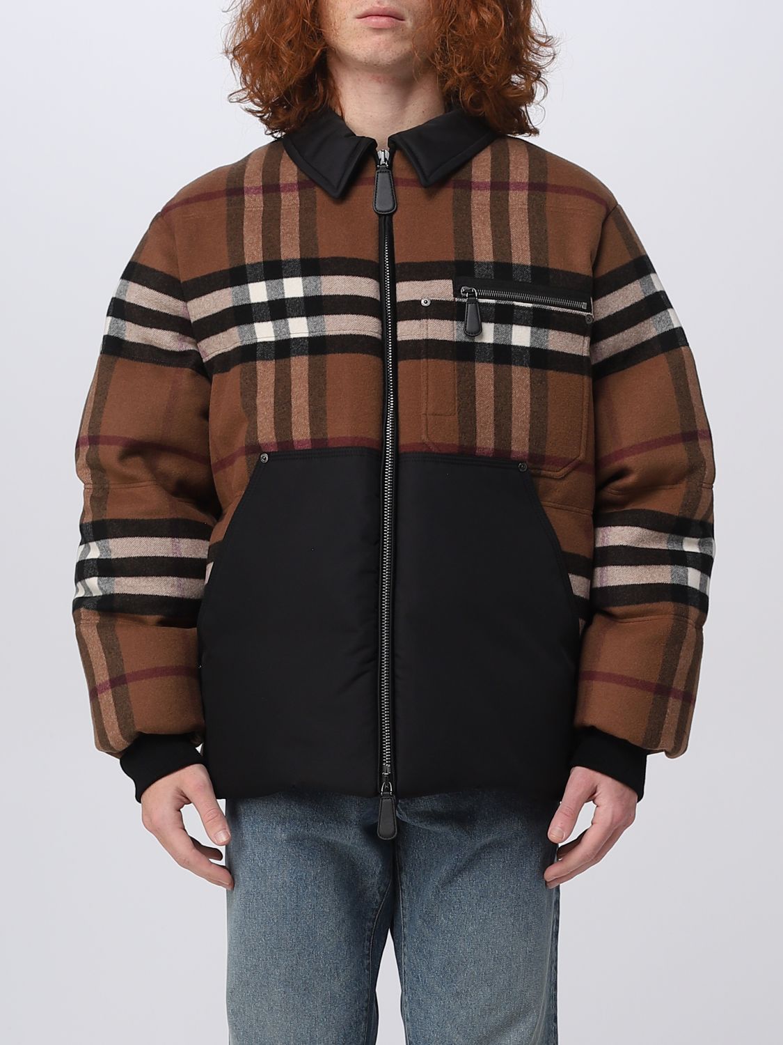 BURBERRY: jacket for man - Brown | Burberry jacket 8063517 online on  
