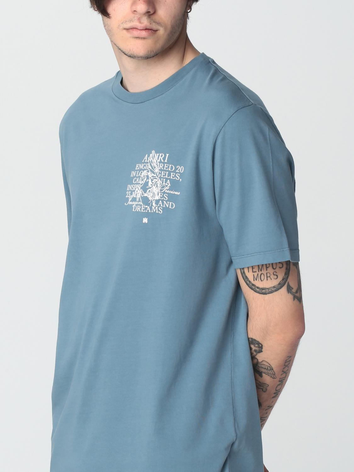 Camiseta Amiri: Camiseta Amiri para hombre azul oscuro 5