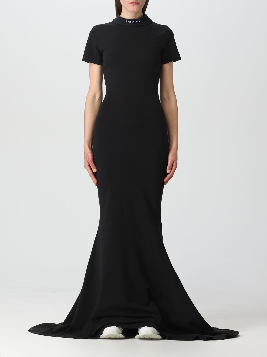 Balenciaga Dress  Woman In Black
