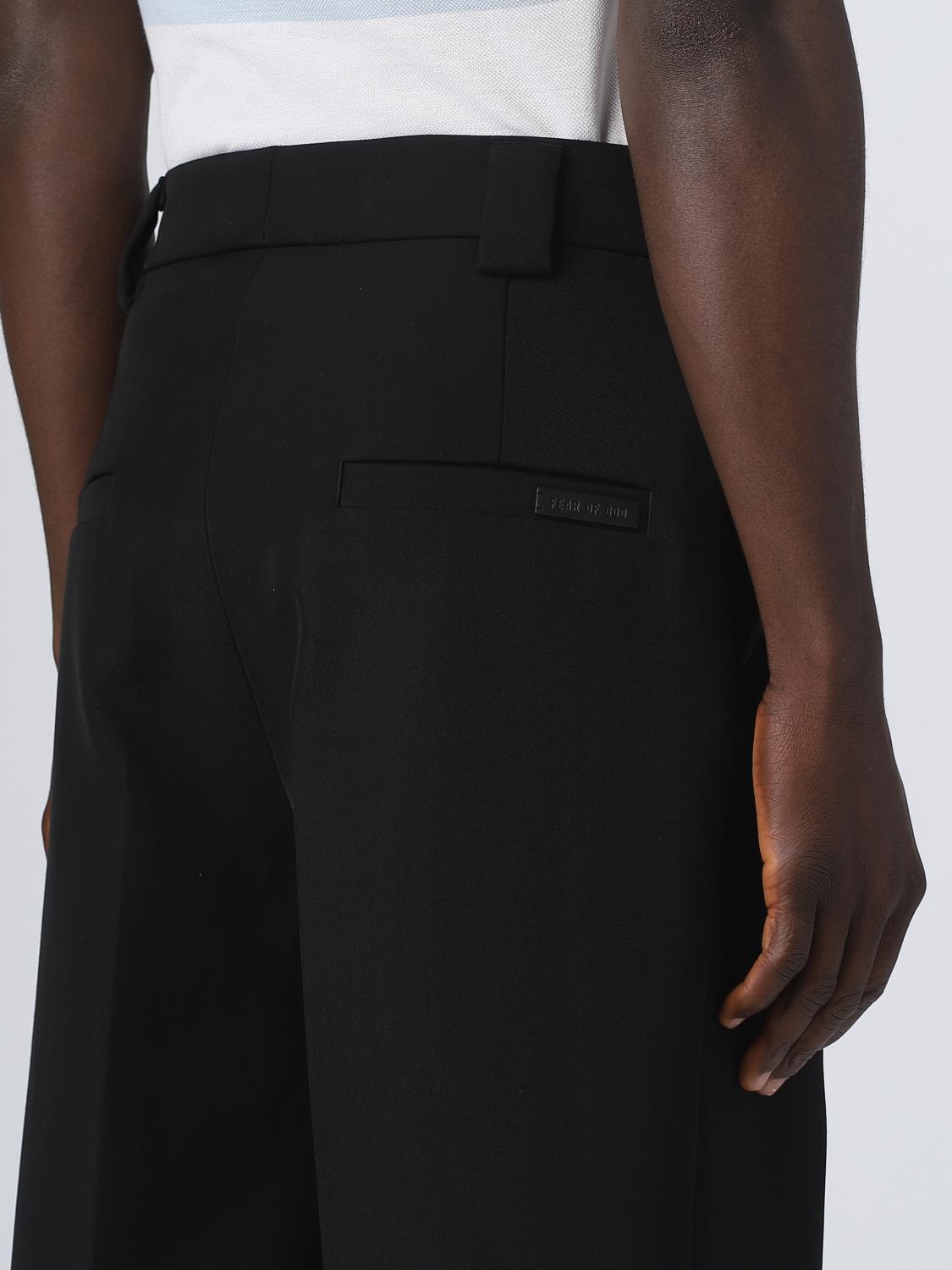 FEAR OF GOD Herren Hose Schwarz Fear Of God Hose FGE40014WCT