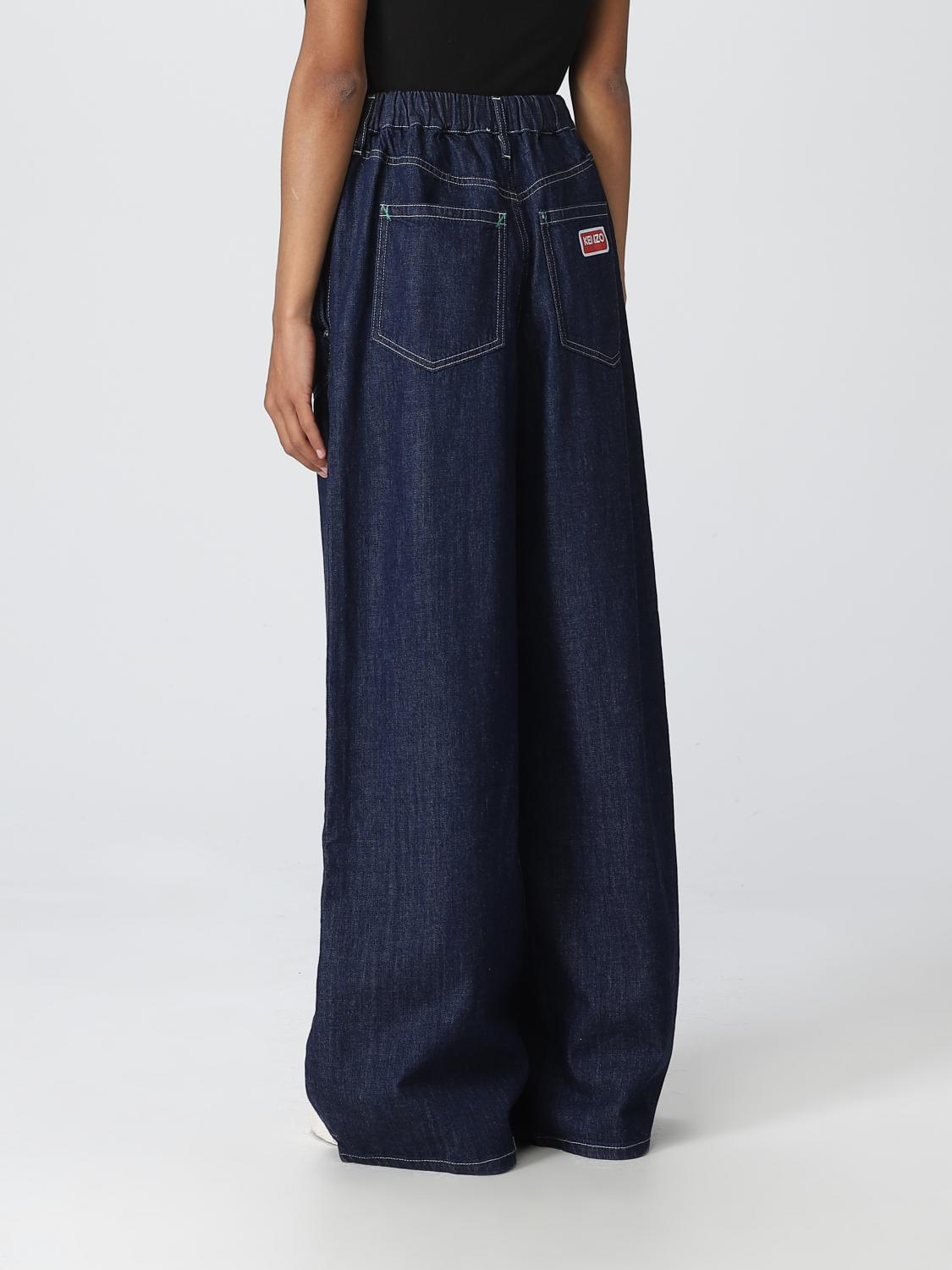 KENZO jeans for woman Blue Kenzo jeans FD52DP2056E1 online on