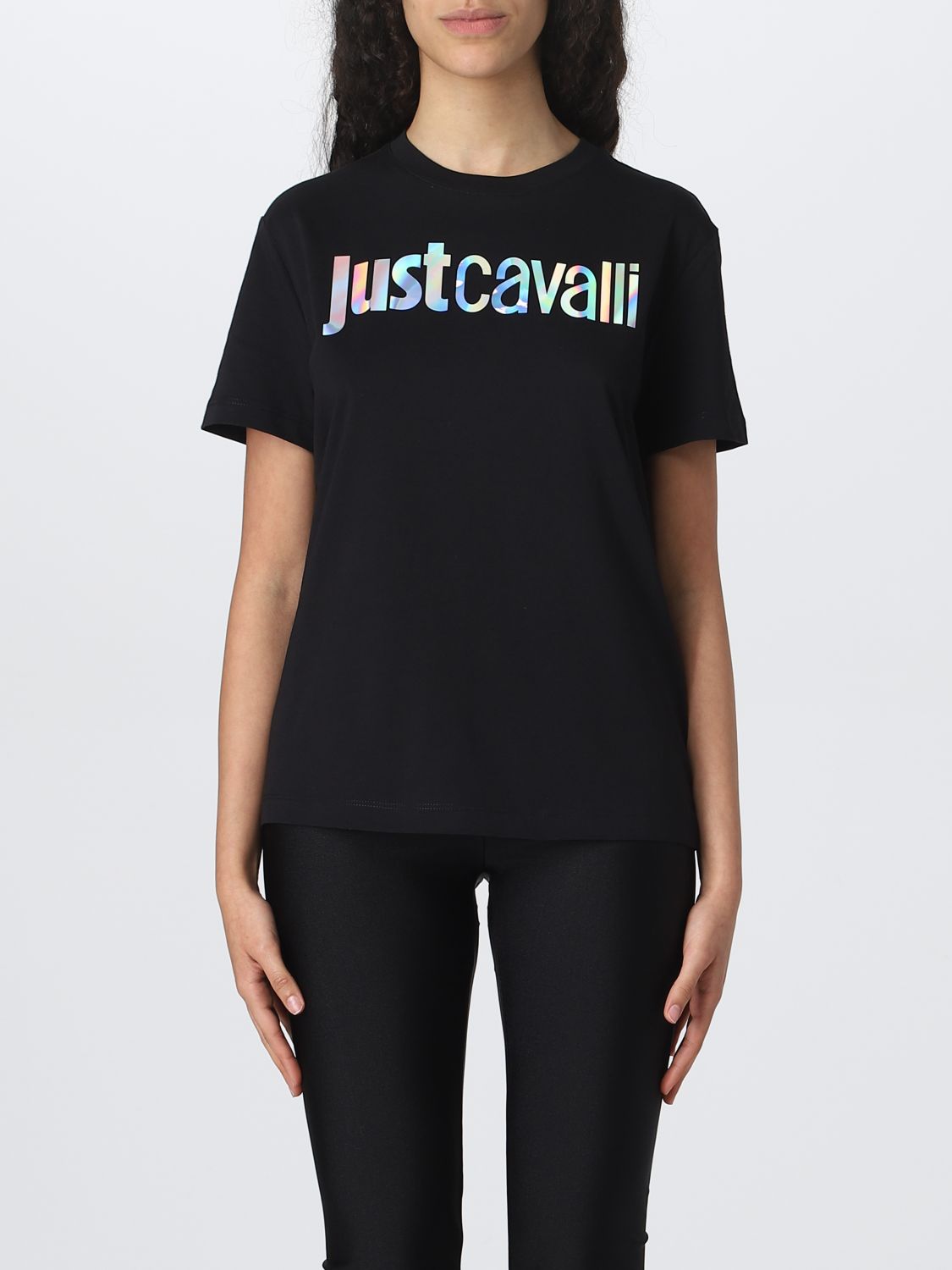 Just Cavalli T-shirt  Woman Colour Black