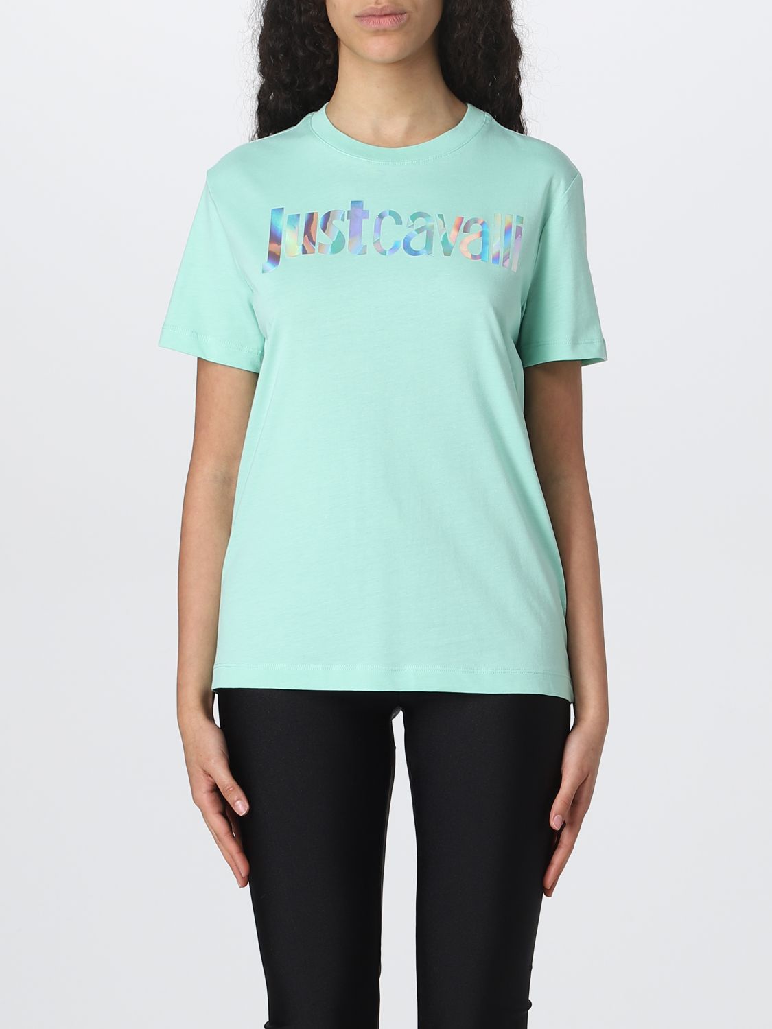 Just Cavalli T-shirt  Woman Color Green