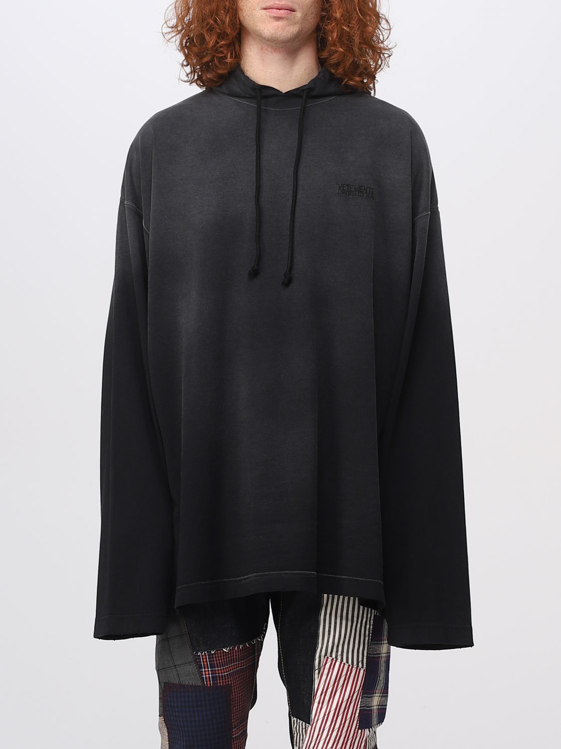 VETEMENTS: sweatshirt for man - Black | Vetements sweatshirt UE63HD150B ...