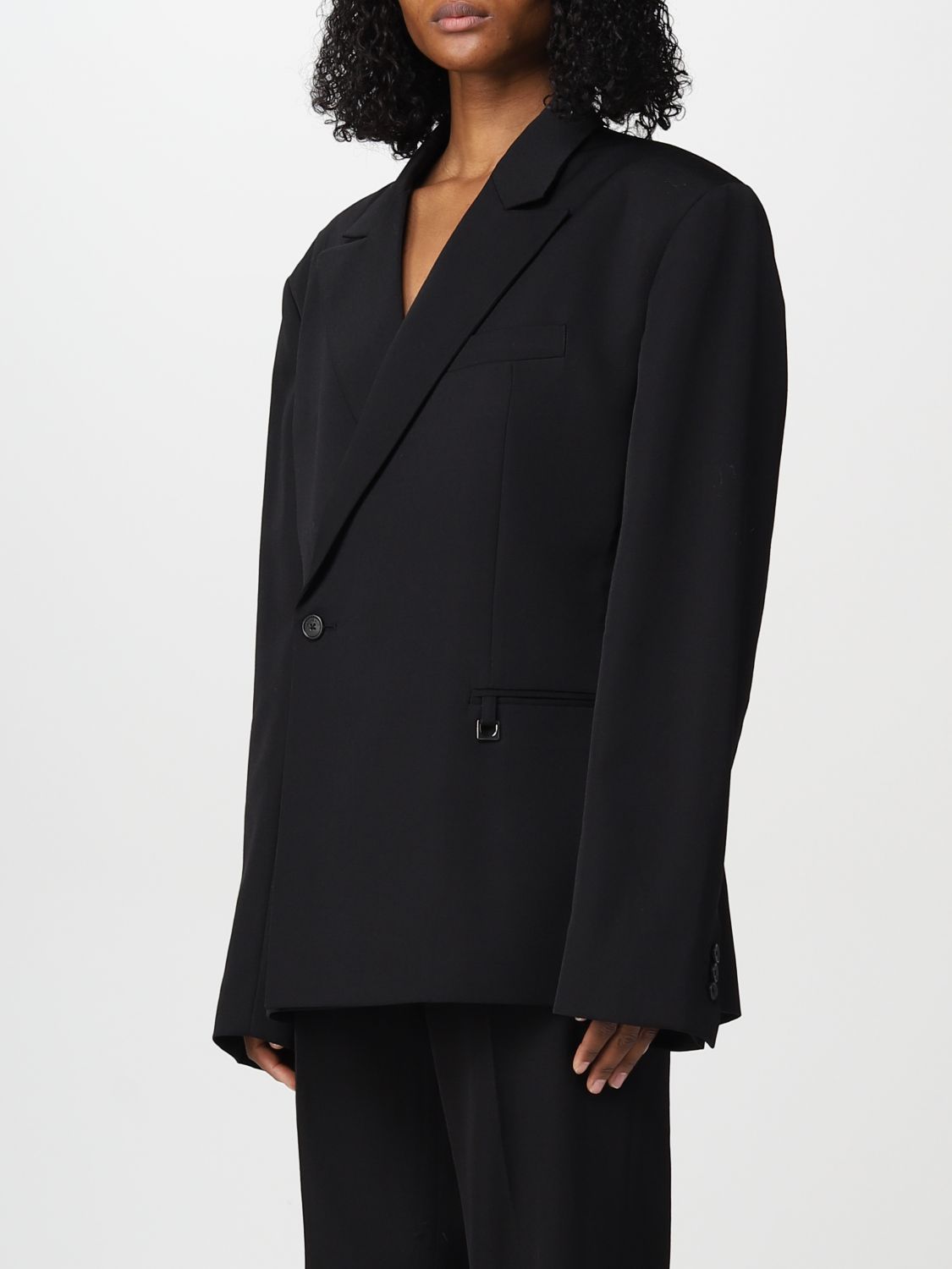 JACQUEMUS: jacket for woman - Black | Jacquemus jacket 235JA0231333 ...