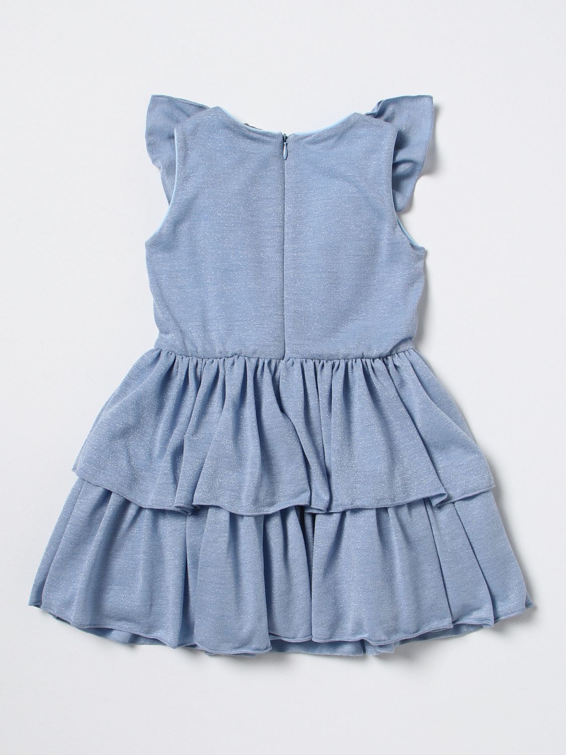 LIU JO KIDS: dress for girls - Gnawed Blue | Liu Jo Kids dress ...