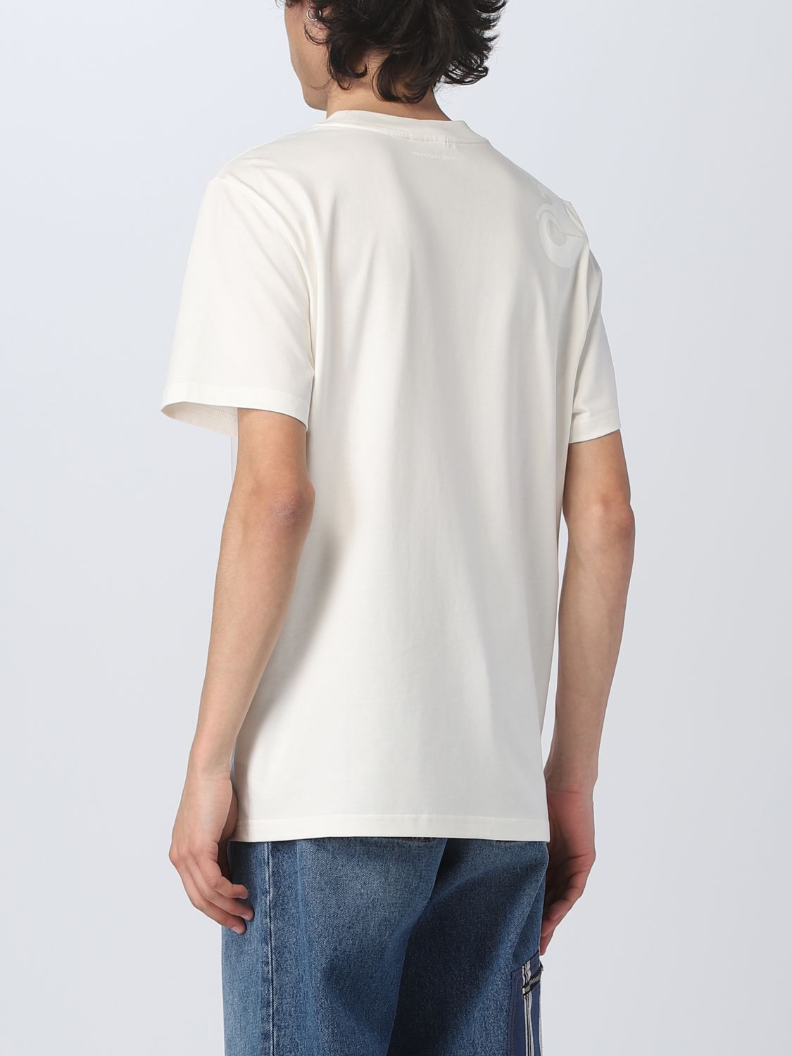 T-shirt Courrèges: T-shirt Courrèges homme blanc 3