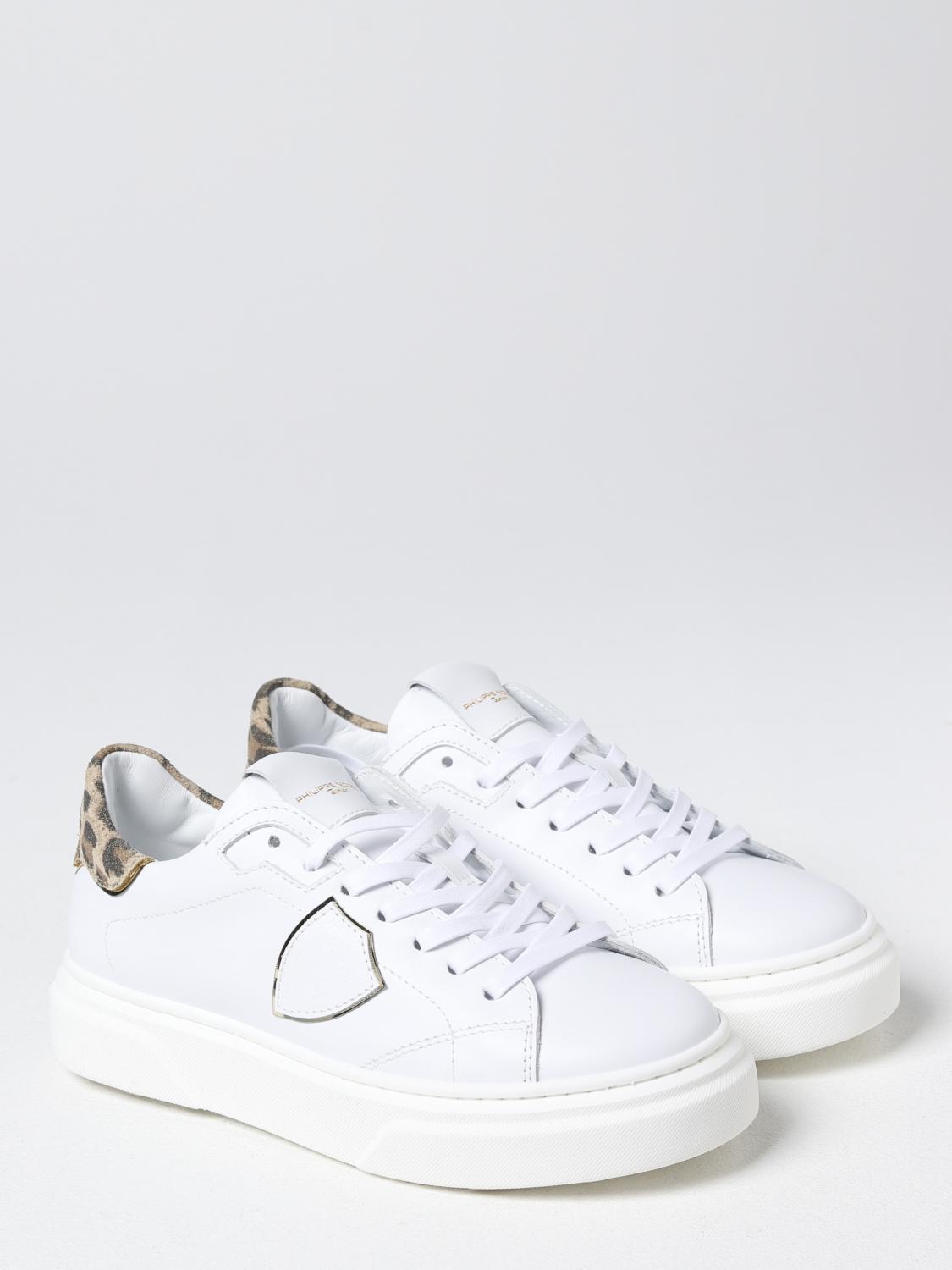 Scarpe Philippe Model Junior: Sneakers Philippe Model Junior in pelle bianco 2