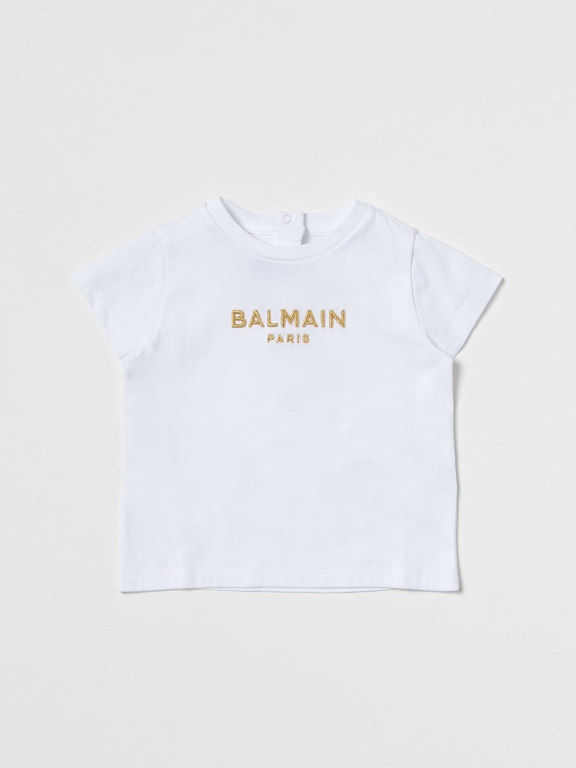 BALMAIN T-SHIRT BALMAIN KIDS KIDS COLOR WHITE,E19585001