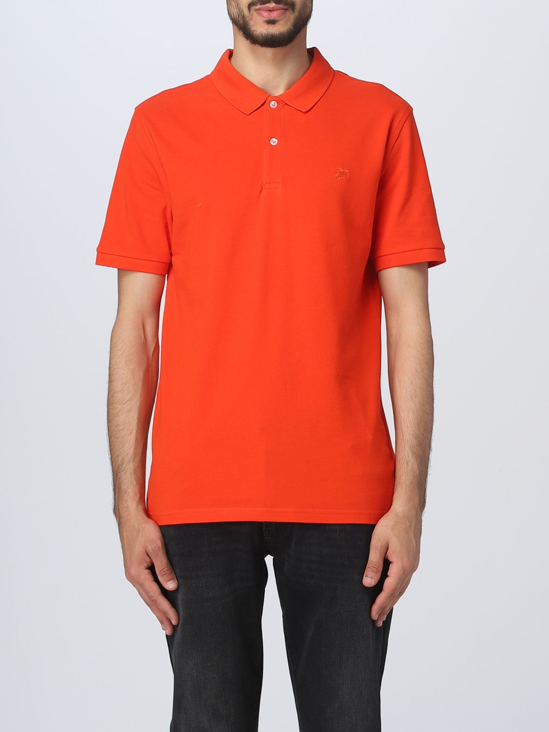 VILEBREQUIN POLO衫 VILEBREQUIN 男士 颜色 橙色,E19743004