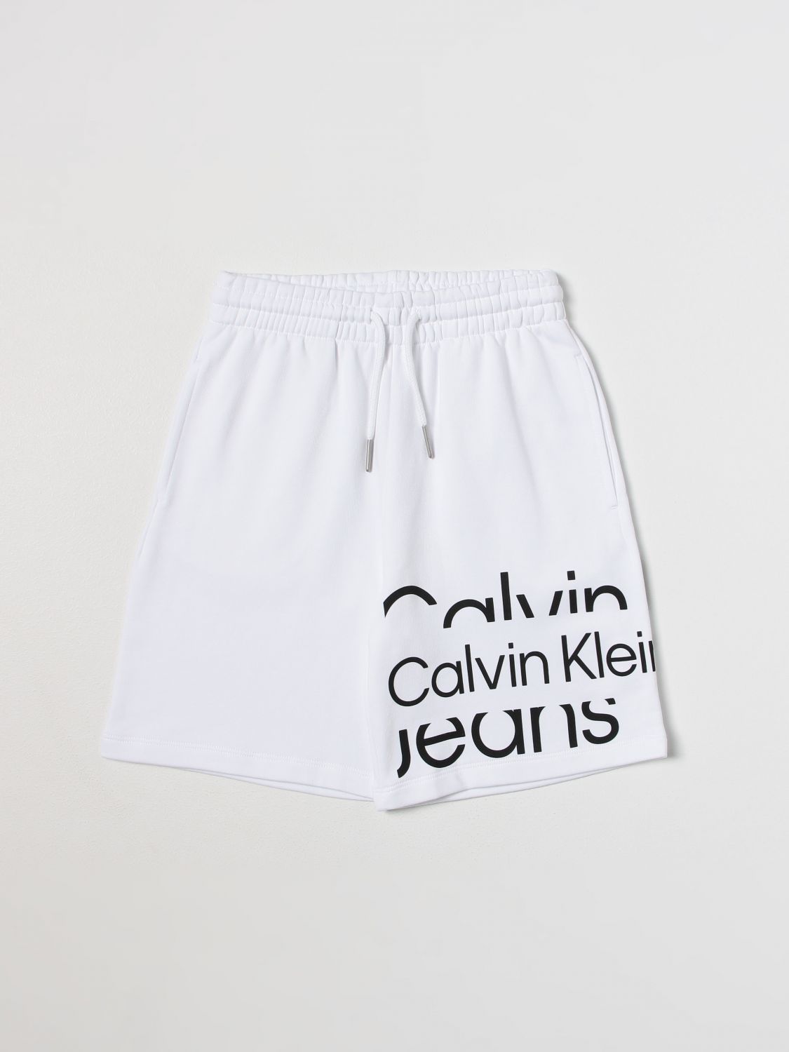 Calvin Klein Jeans Est.1978 Shorts Calvin Klein Jeans Kids Color White