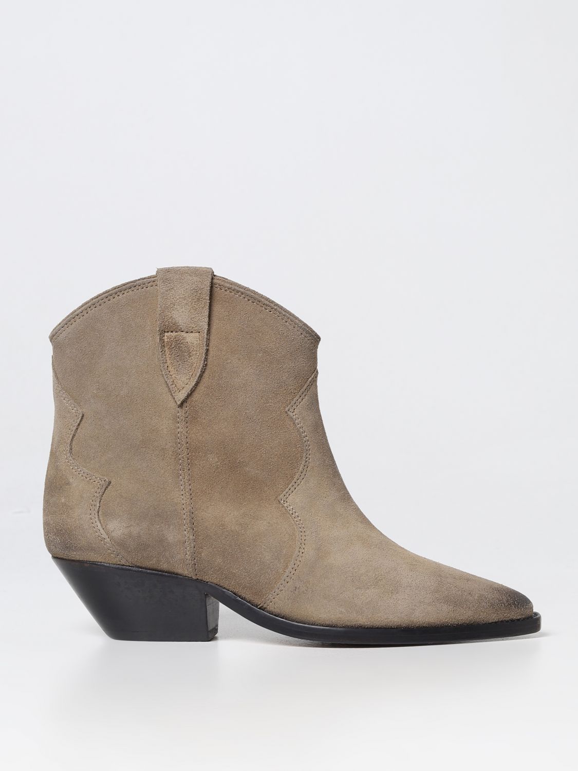 ISABEL MARANT ETOILE: boots for woman - Dove Grey | Isabel Marant ...