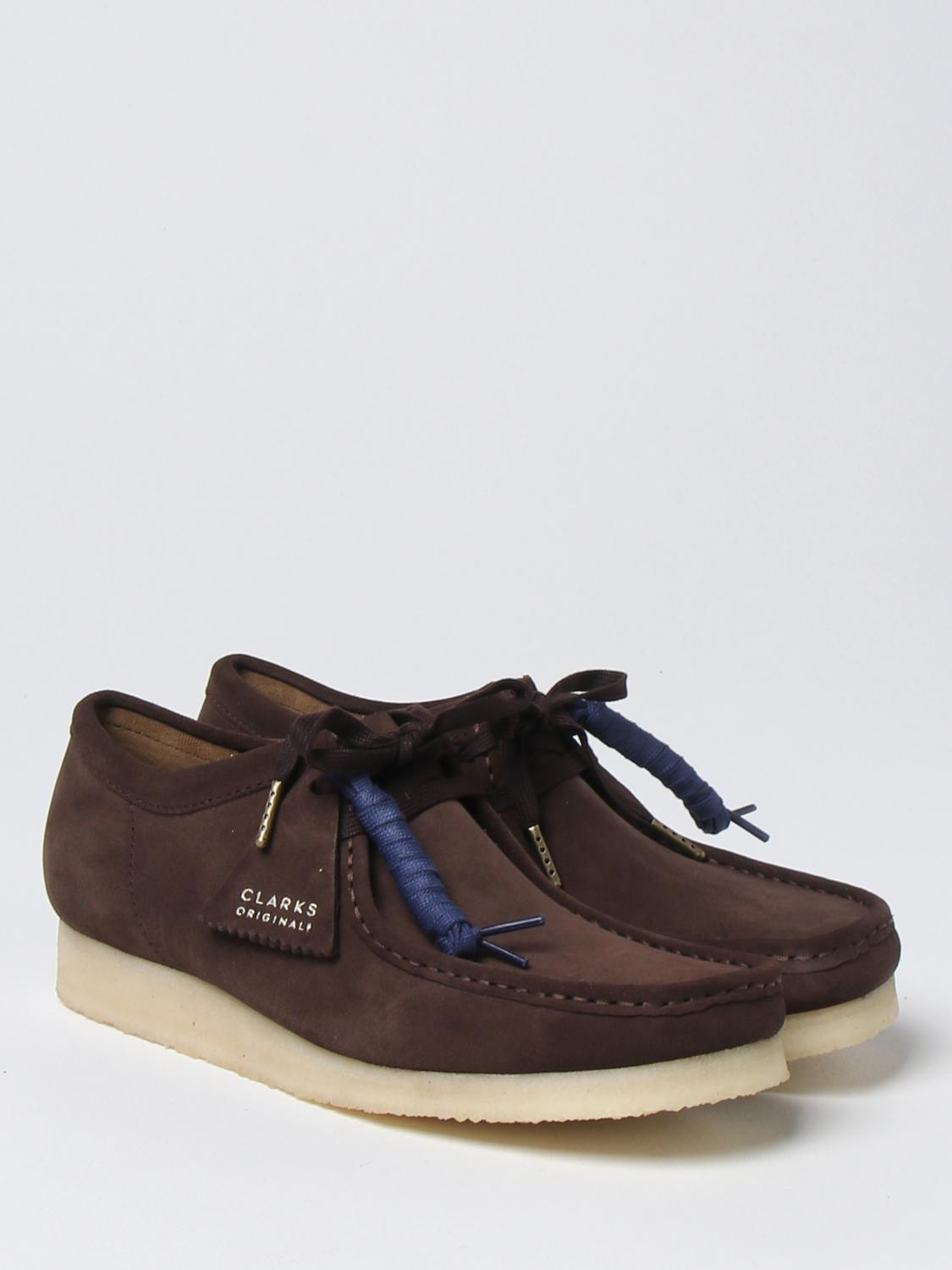 Polacchine Clarks Originals: Polacchino Wallabee Clarks Originals in suede marrone 3