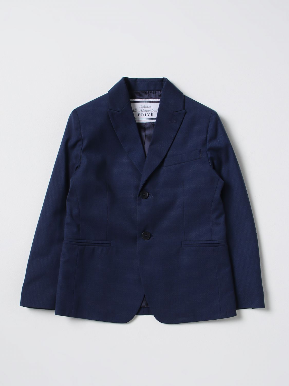 Jacket Daniele Alessandrini: Daniele Alessandrini jacket for boy blue 1