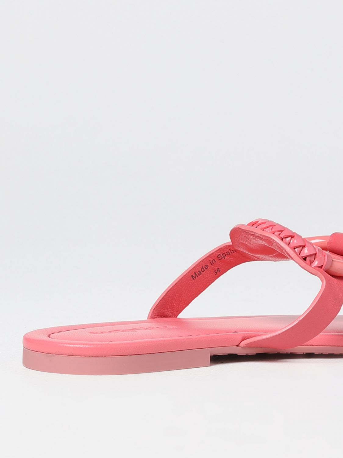 SEE BY CHLOÉ: flat sandals for woman - Pink | See By Chloé flat sandals ...
