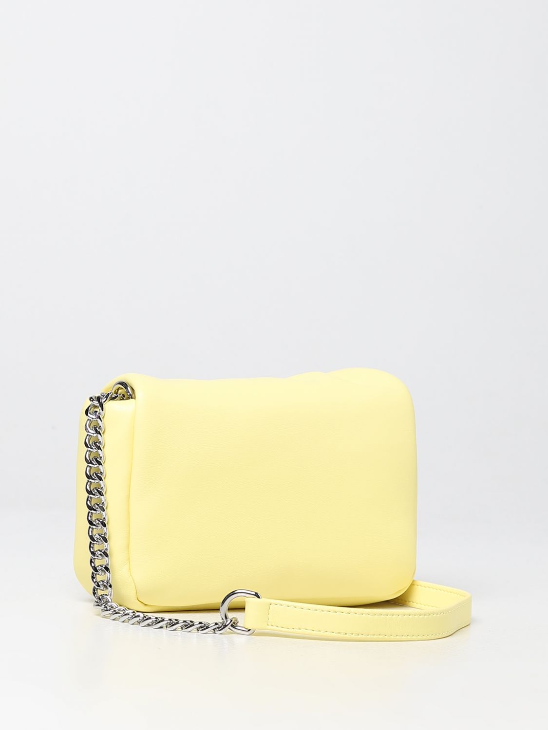Borse a tracolla Msgm: Borsa Msgm in nappa sintetica giallo 2