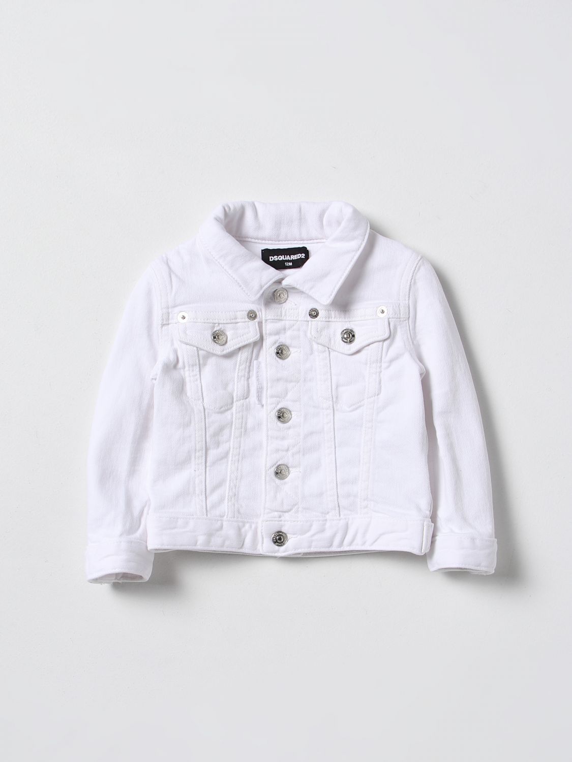 Dsquared2 Junior Jacke  Kinder Farbe Weiss In White
