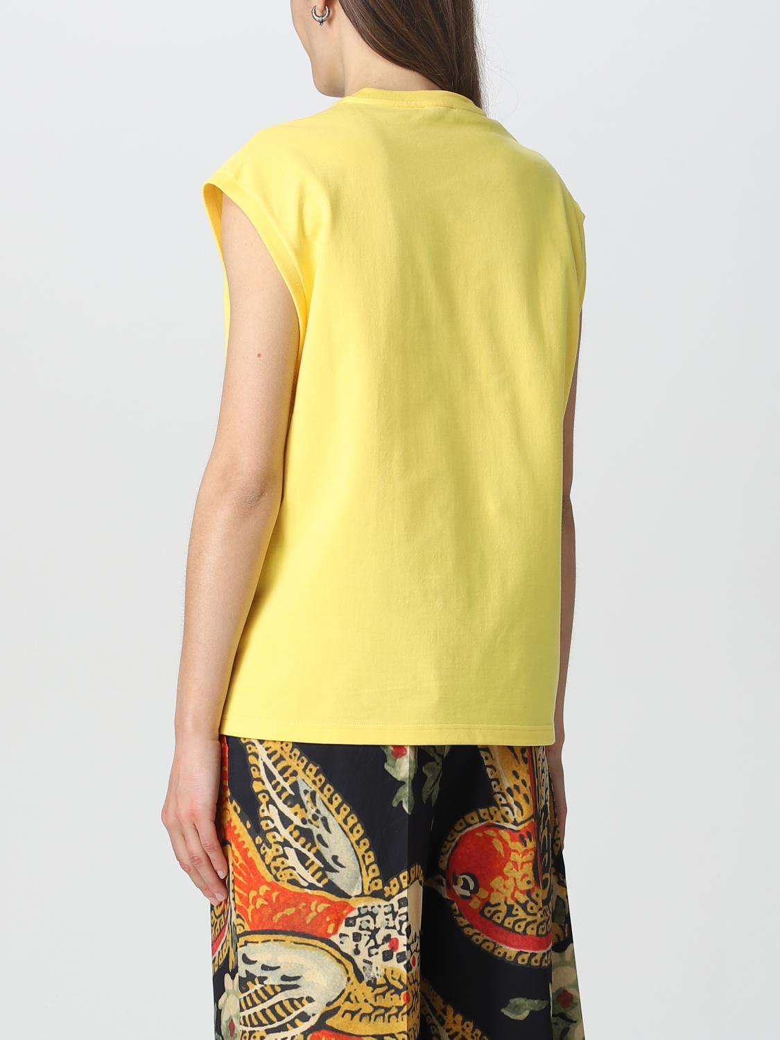T-shirt Etro: T-shirt Etro in cotone giallo 3