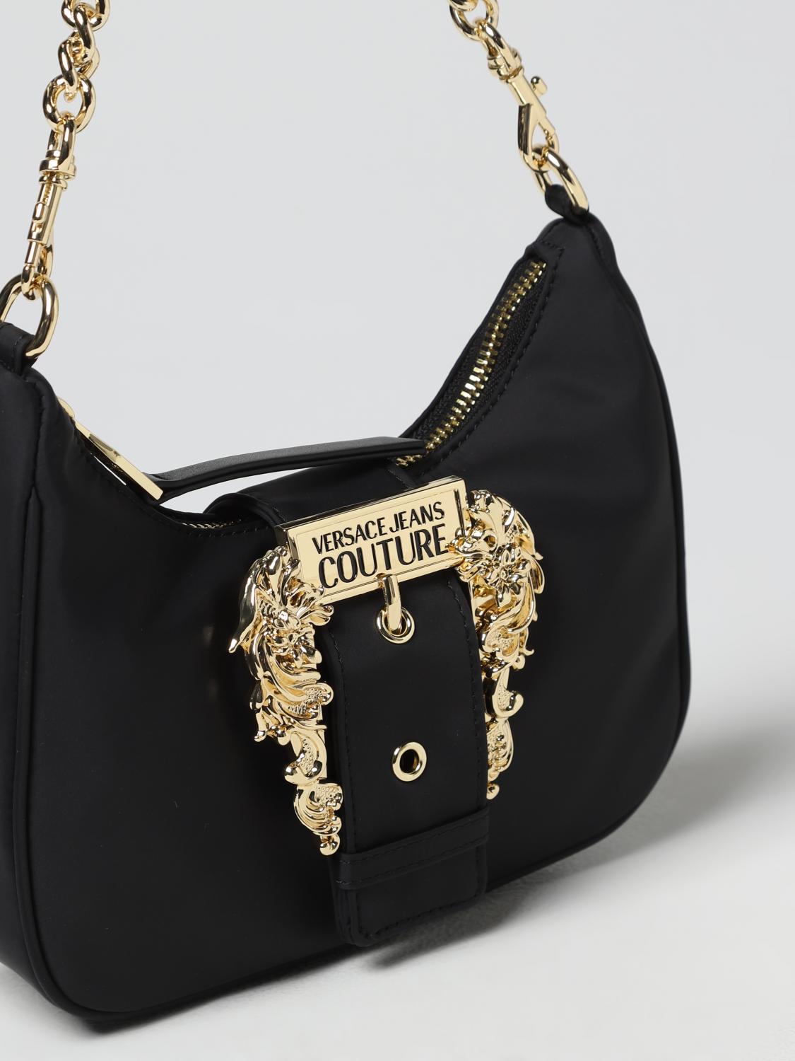 VERSACE JEANS COUTURE shoulder bag for woman Black Versace Jeans