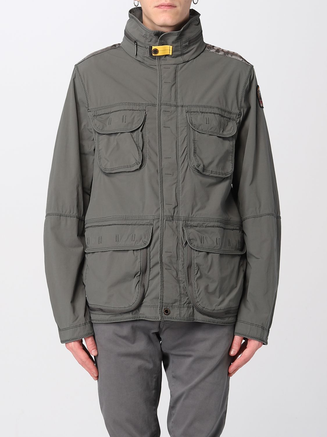 PARAJUMPERS: jacket for men - Grey | Parajumpers jacket PMJCKWI02 online at  GIGLIO.COM