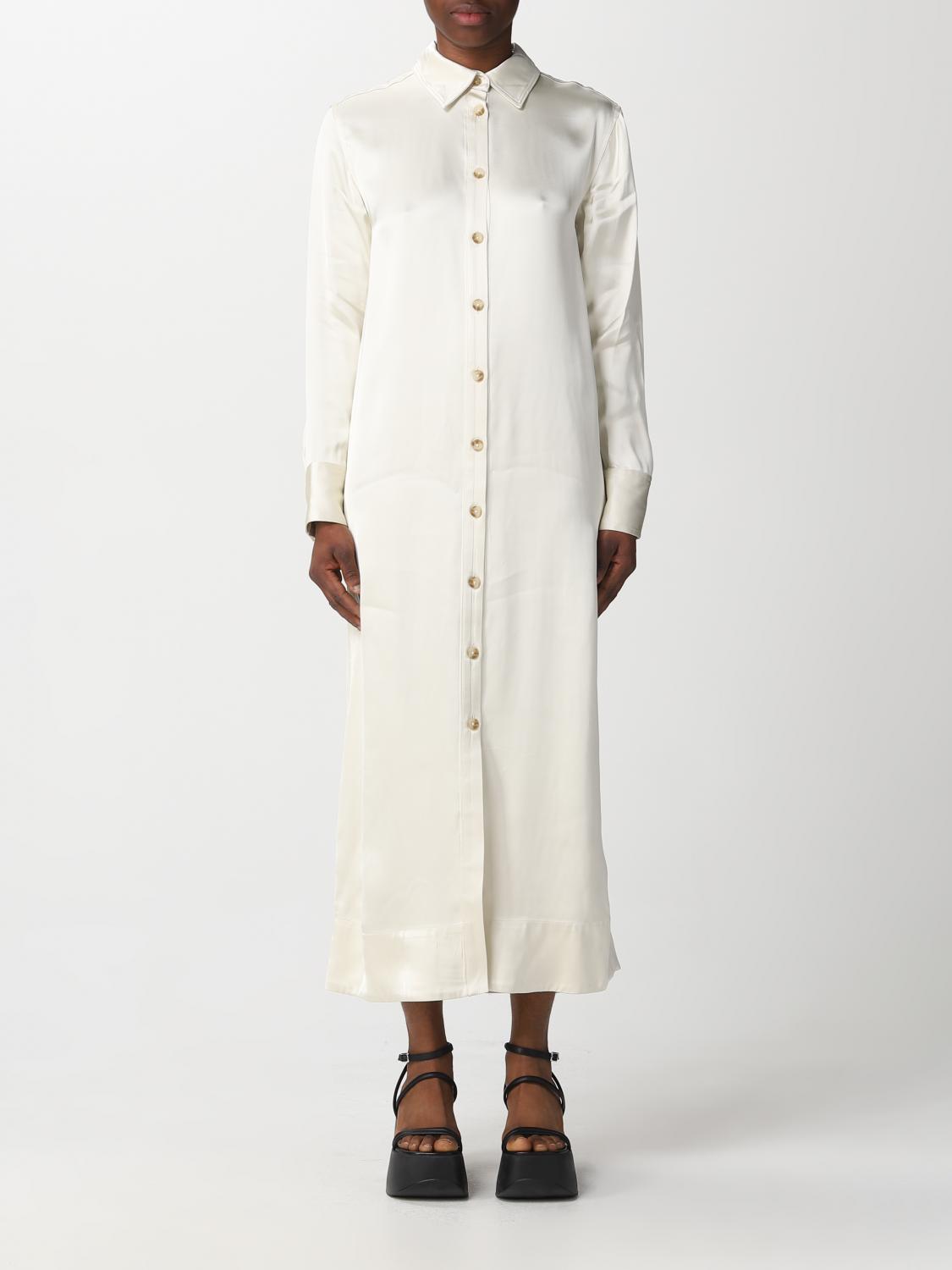 LOU LOU STUDIO: dress for woman - Ivory Lou Lou Studio dress ARA