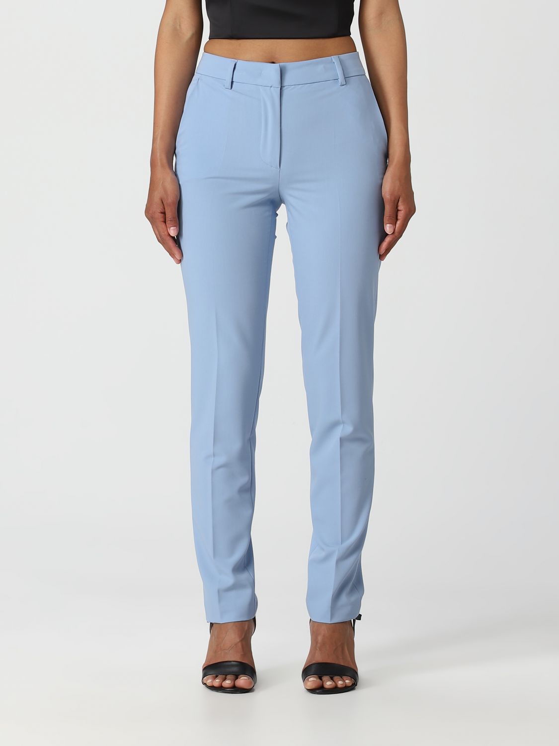 Manuel Ritz Trousers  Woman In Gnawed Blue