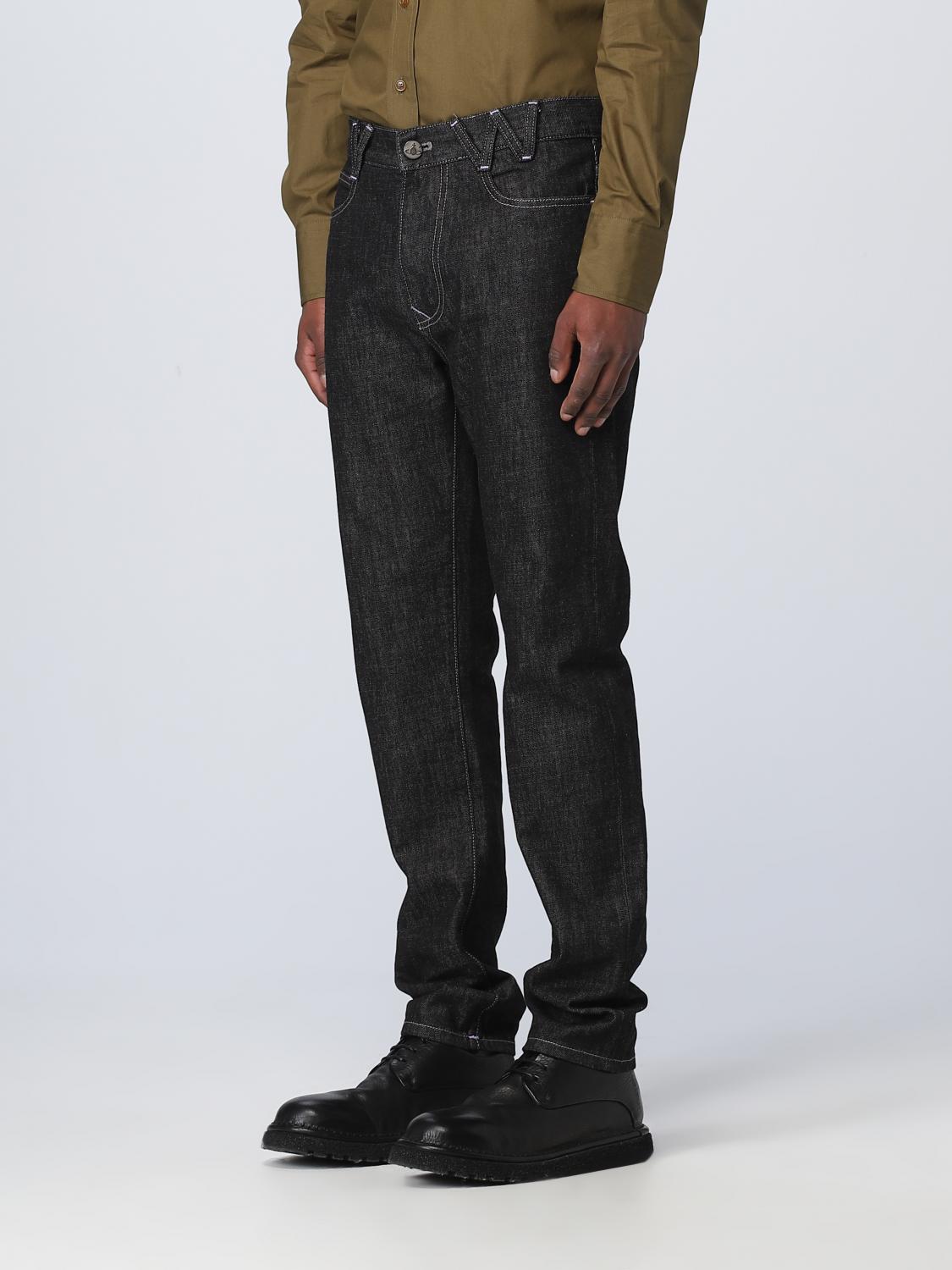 VIVIENNE WESTWOOD: jeans for man - Black | Vivienne Westwood jeans