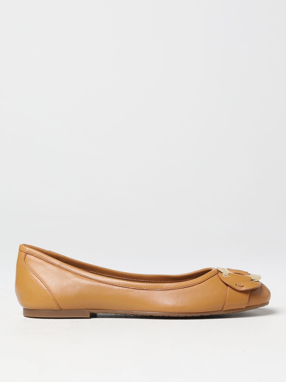 See By Chloé Chany Ballerinas In Leather In Brown