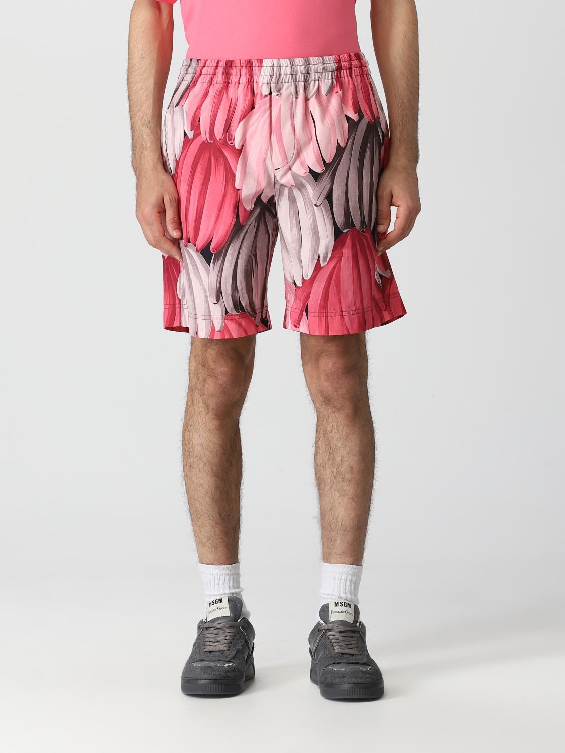 MSGM SHORTS IN POPLIN,E21632010