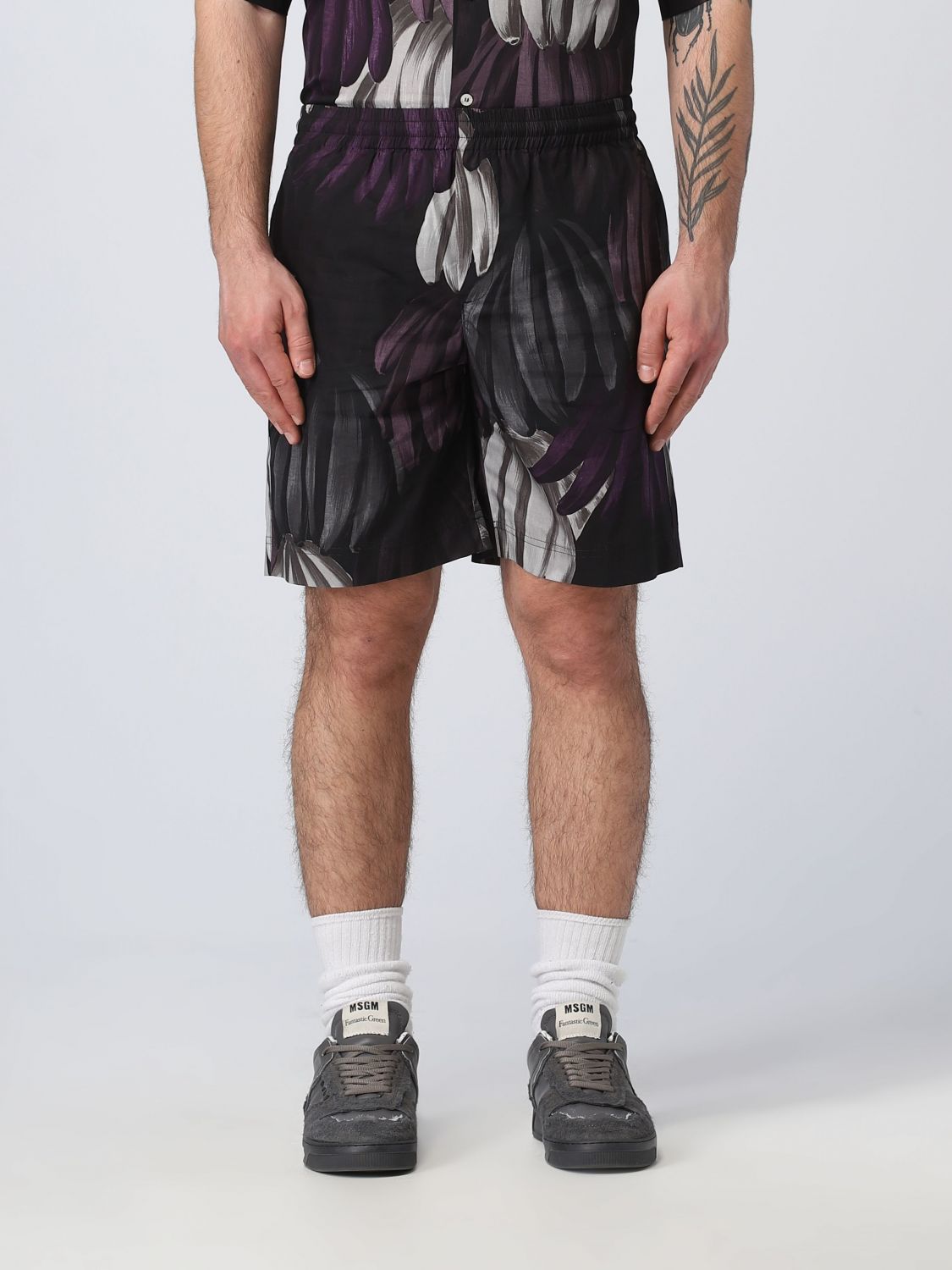 Msgm Short  Men Color Lilac