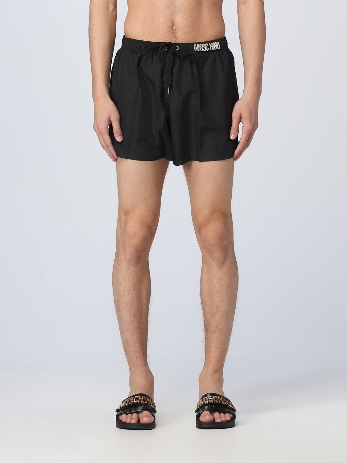 Costume Moschino Swim: Costume Moschino Underwear in nylon nero 1