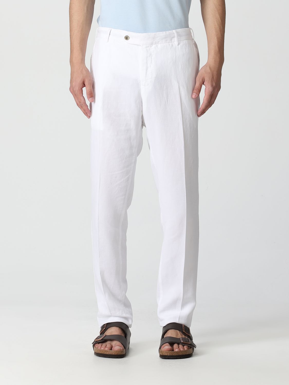 PT TORINO: pants for man - White | Pt Torino pants COVTJGZ20CL1PU31 ...