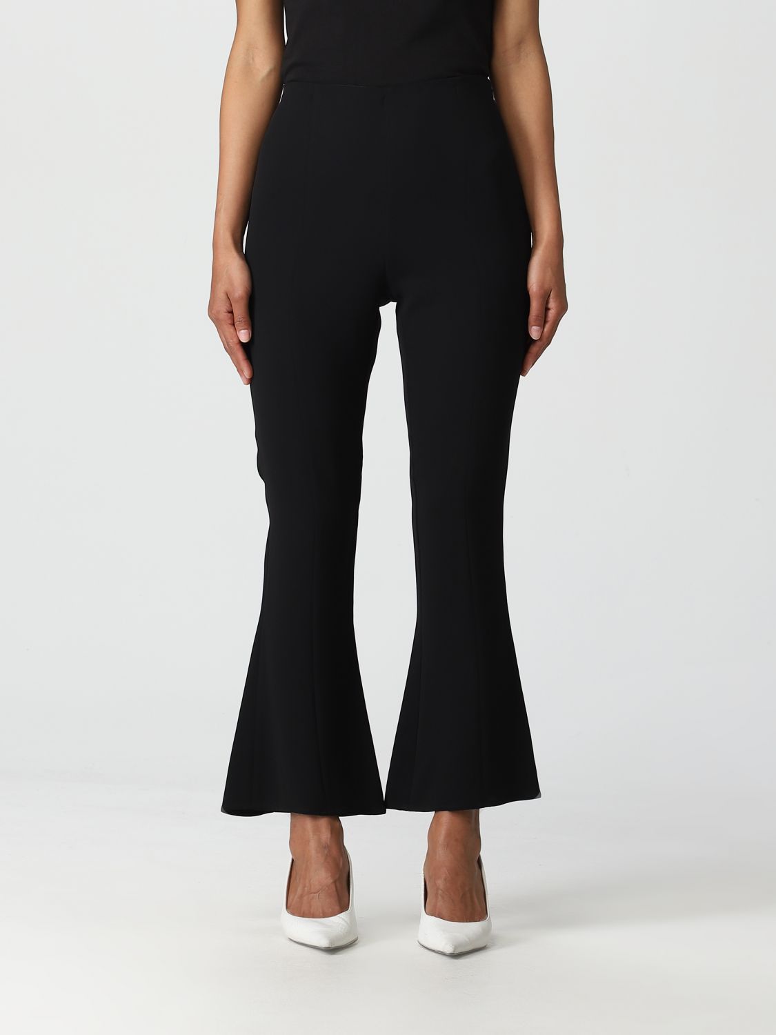 BLUMARINE: pants for woman - Black | Blumarine pants 4P006A online on ...