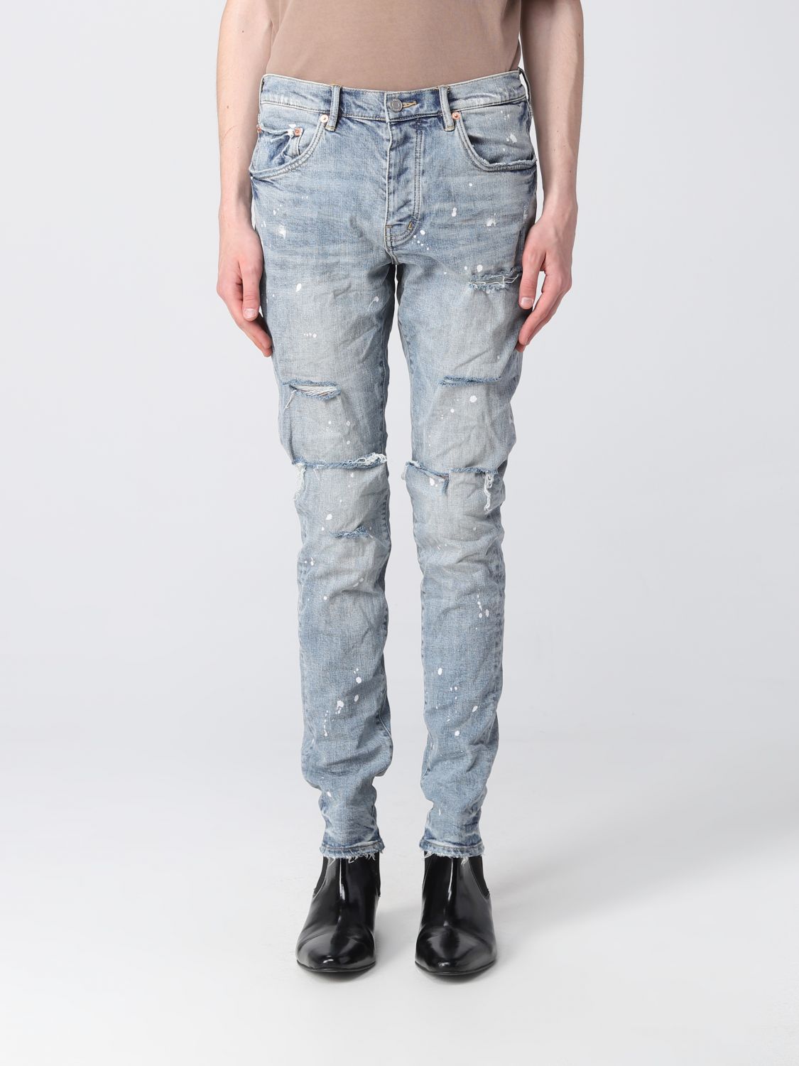 rivier Variant gemak PURPLE BRAND: jeans for man - Denim | Purple Brand jeans P001LIP online on  GIGLIO.COM