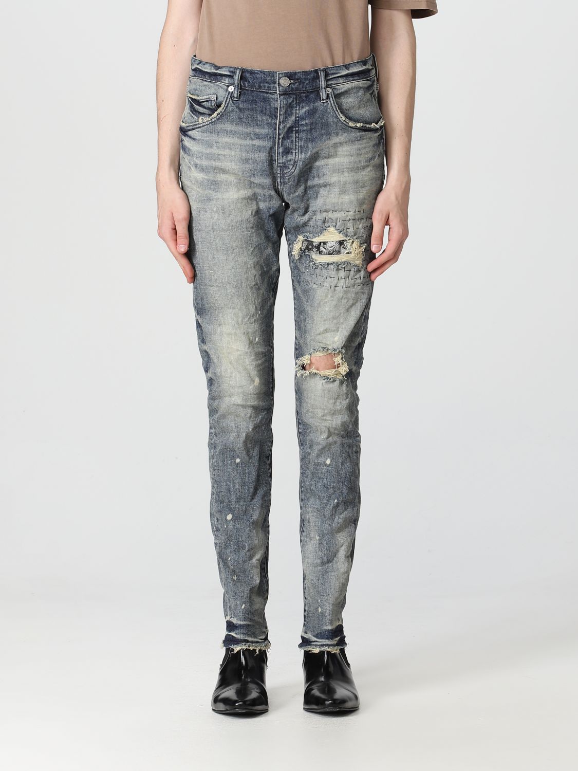 Baffle Leidinggevende Bevoorrecht PURPLE BRAND: jeans for man - Denim | Purple Brand jeans P001BPIN online on  GIGLIO.COM