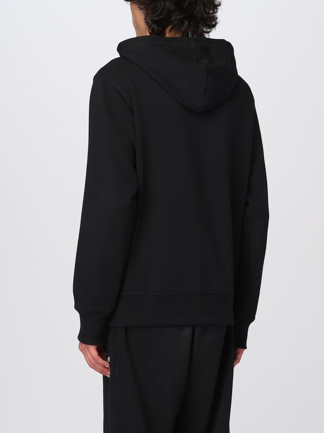 NEW BALANCE: sweatshirt for man - Black | New Balance sweatshirt ...