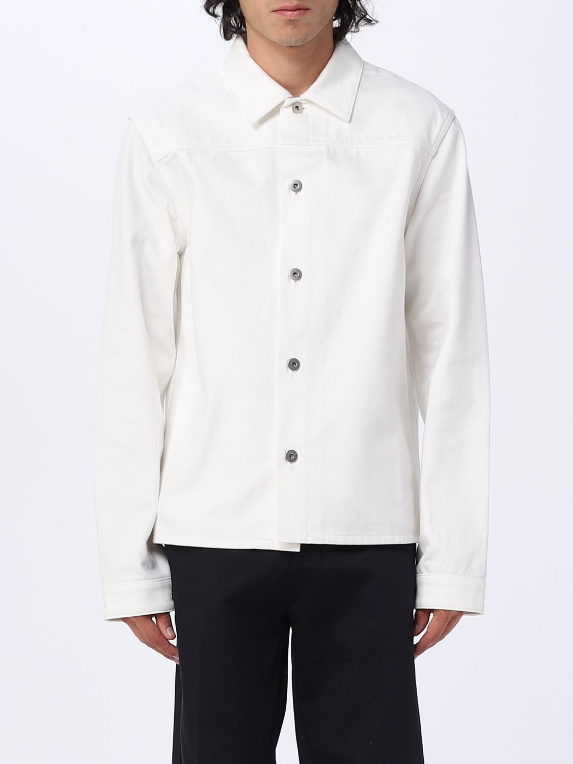 Shop Jil Sander Shirt  Men Color White