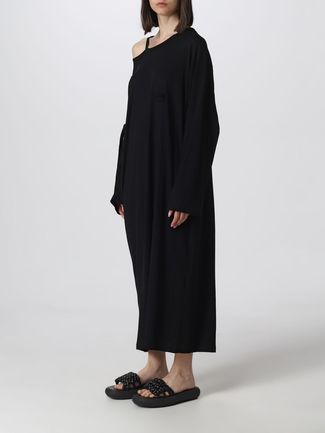 YOHJI YAMAMOTO: dress for woman - Black | Yohji Yamamoto dress