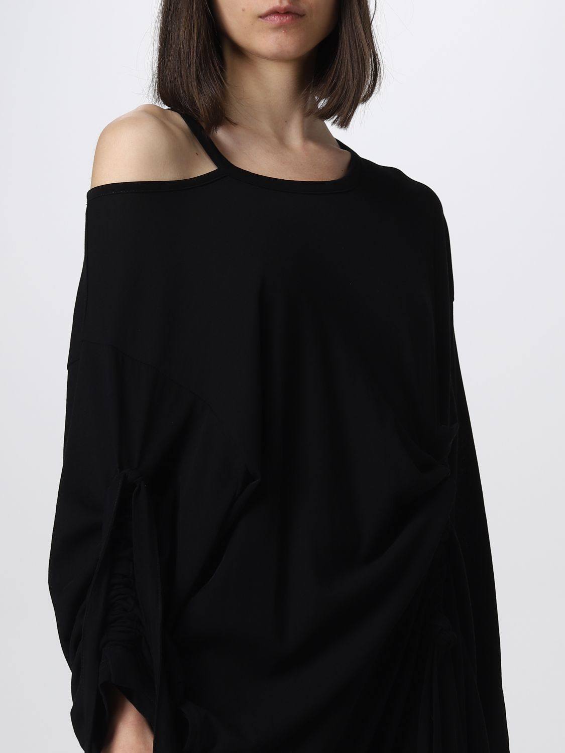 YOHJI YAMAMOTO: dress for woman - Black | Yohji Yamamoto dress