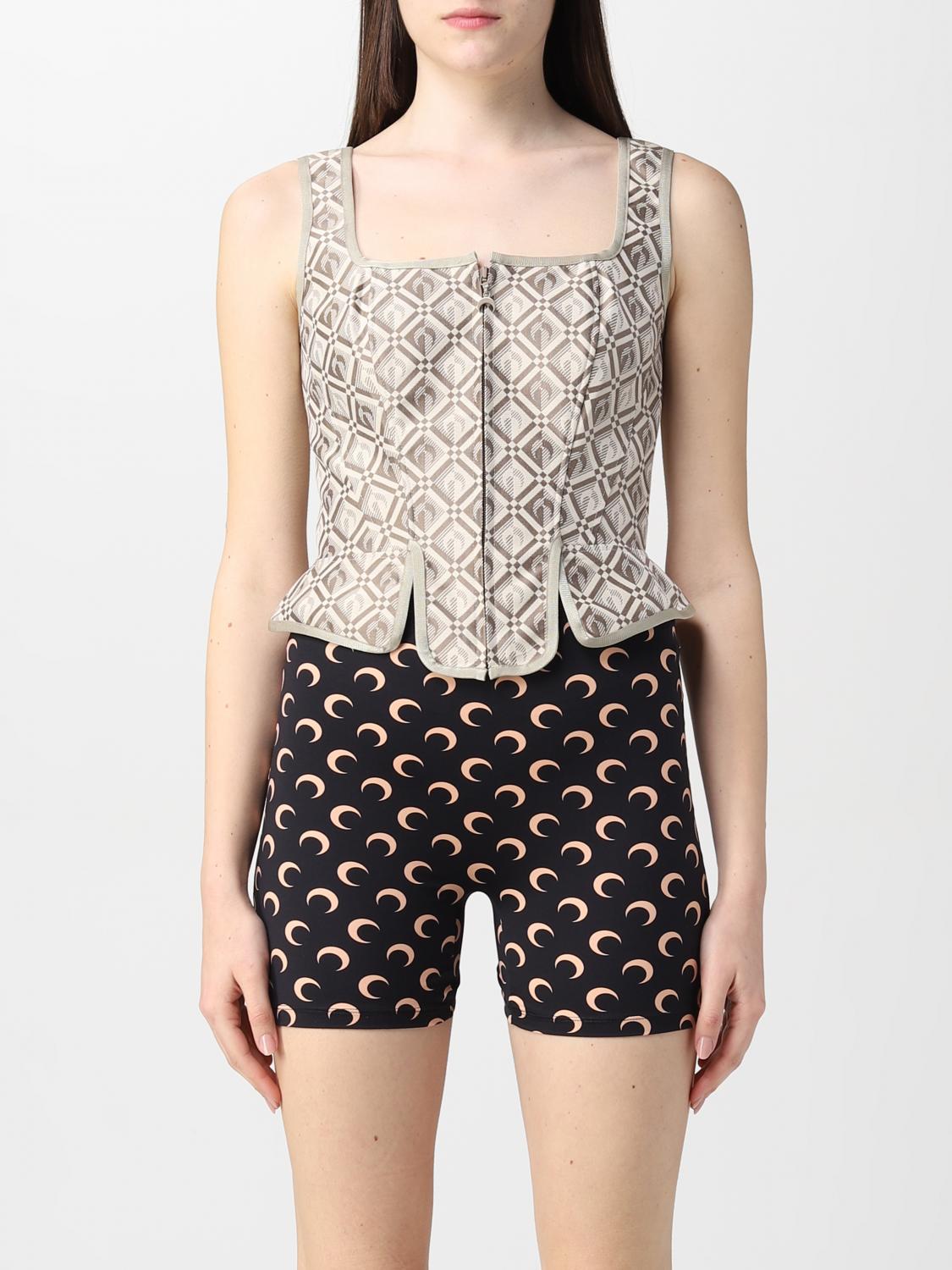 Top e Bluse Marine Serre: Top Marine Serre in cotone nero 1