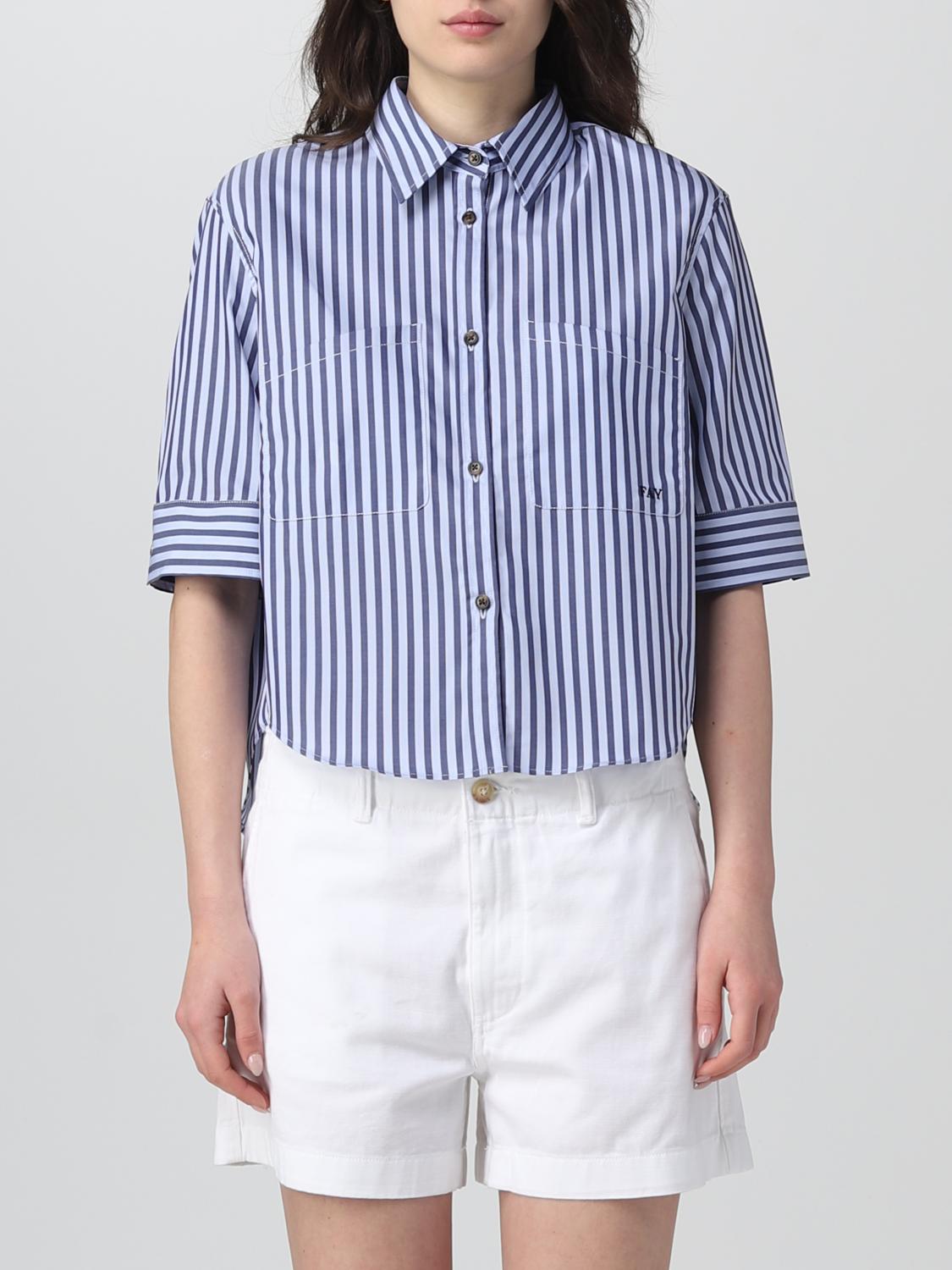 Fay Shirt  Woman Color Blue