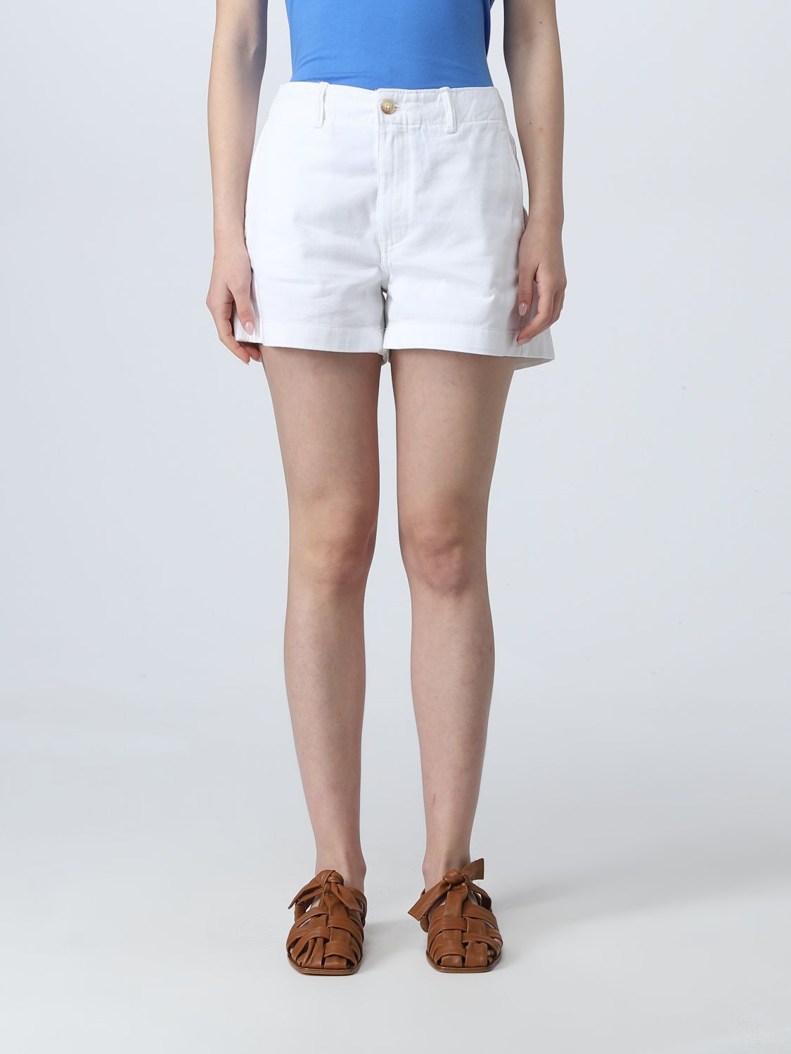 Polo Ralph Lauren Short  Woman Color White