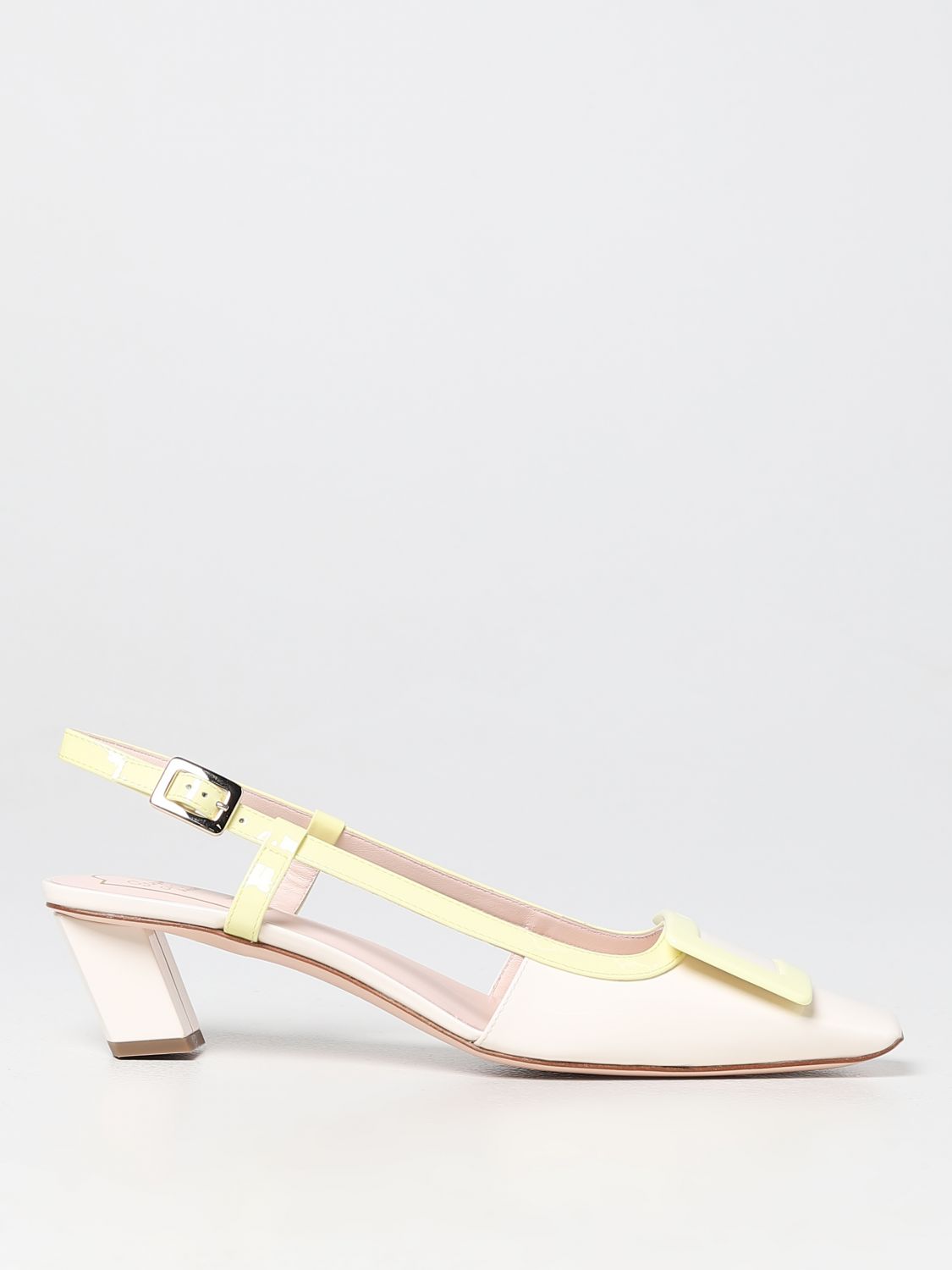 ROGER VIVIER: high heel shoes for woman - White | Roger Vivier high ...