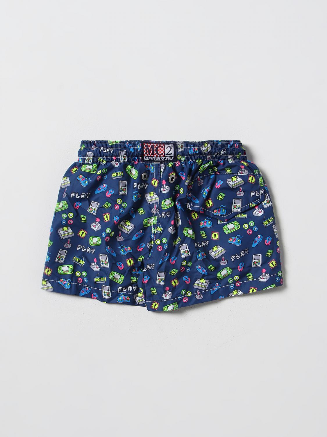 MC2 SAINT BARTH: shorts for boys - Blue | Mc2 Saint Barth shorts ...