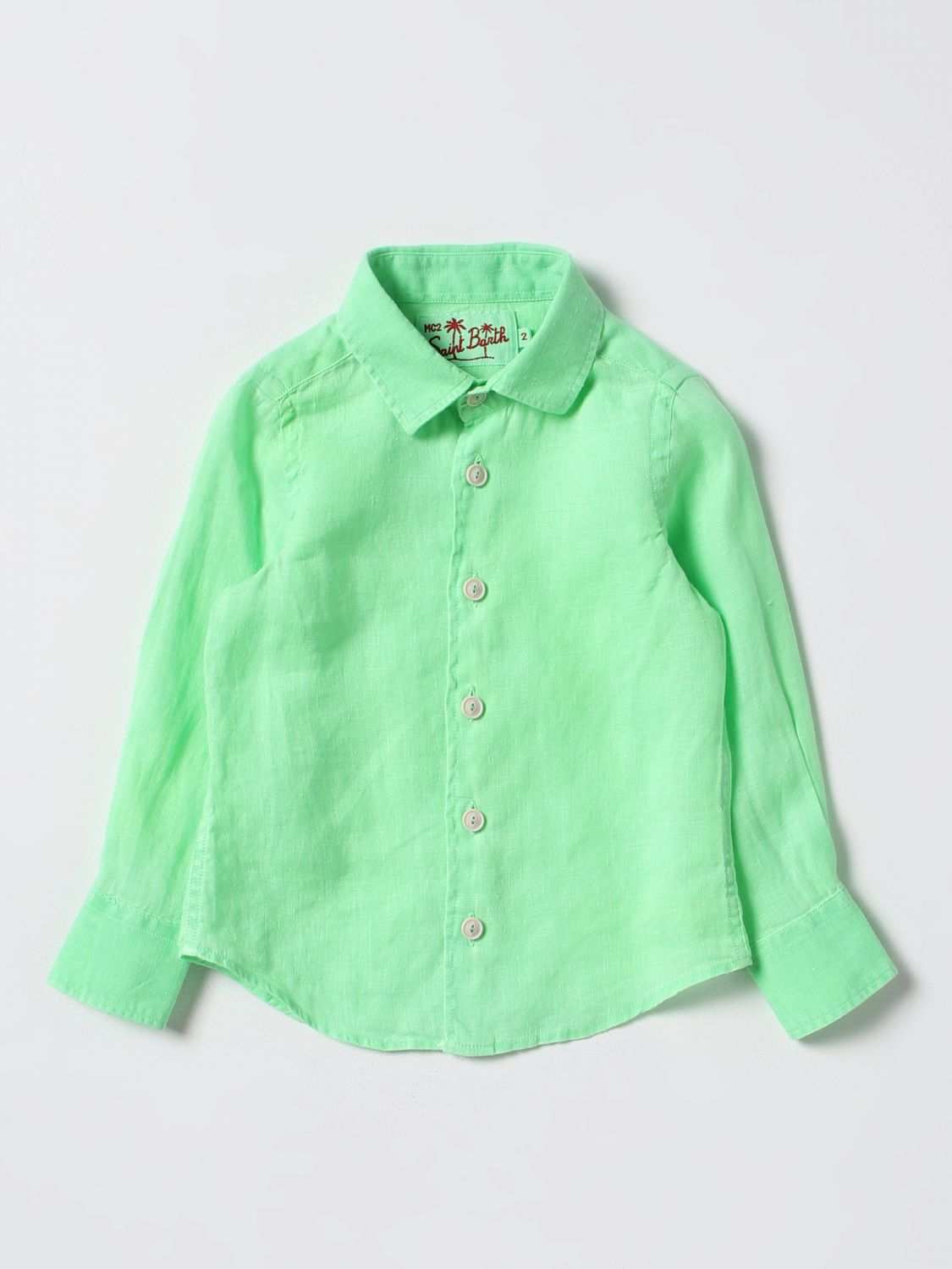 Mc2 Saint Barth Shirt  Kids Color Green