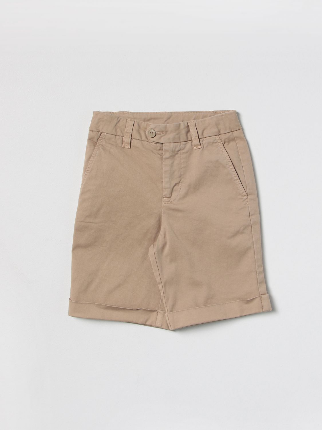 DONDUP SHORTS IN COTTON BLEND,E23503022